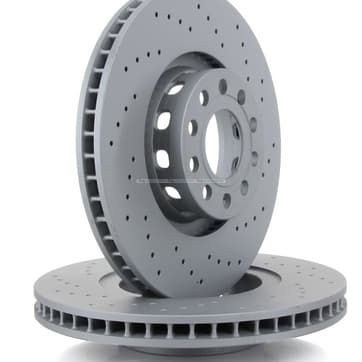 Bromsskiva, Framaxel — Framaxel från Autofrance