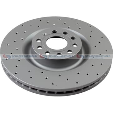 Bromsskiva, Framaxel — Framaxel från Autofrance