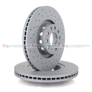 Bromsskiva, Framaxel — Framaxel från Autofrance