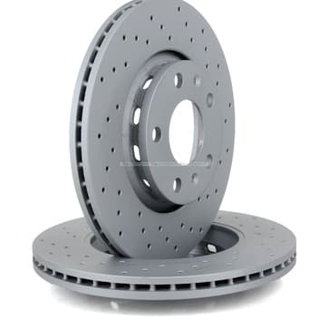 Bromsskiva, Bakaxel — Bakaxel från Autofrance