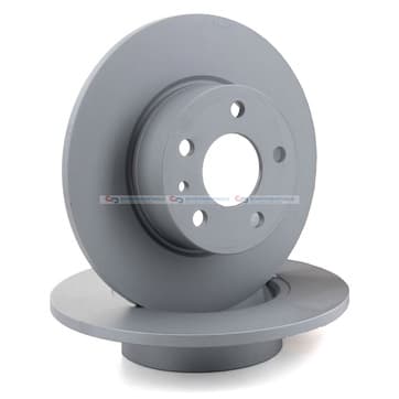 Bromsskiva, Bakaxel — Bakaxel från Autofrance