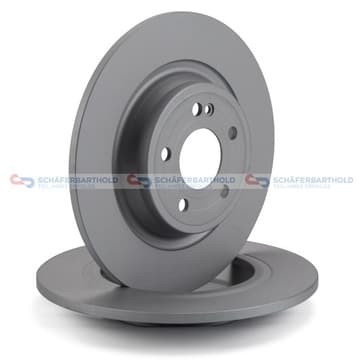 Bromsskiva, Bakaxel — Bakaxel från Autofrance