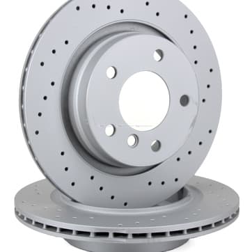 Bromsskiva, Bakaxel — Bakaxel från Autofrance