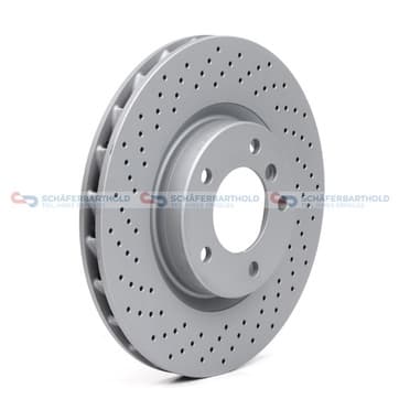 Bromsskiva, Framaxel vänster — Framaxel vänster från Autofrance