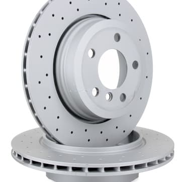 Bromsskiva, Bakaxel — Bakaxel från Autofrance