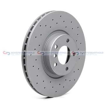 Bromsskiva, Framaxel — Framaxel från Autofrance