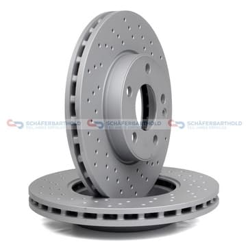 Bromsskiva, Framaxel — Framaxel från Autofrance