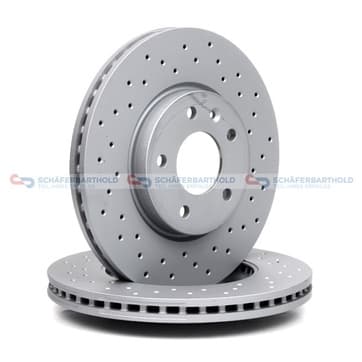 Bromsskiva, Framaxel — Framaxel från Autofrance