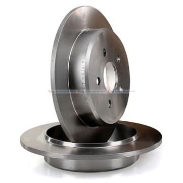 Bromsskiva, Bakaxel — Bakaxel från Autofrance