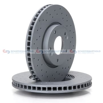 Bromsskiva, Framaxel — Framaxel från Autofrance