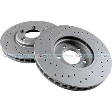 Bromsskiva, Framaxel — Framaxel från Autofrance