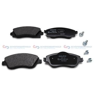 Bromsbeläggssats, Framaxel — Framaxel från Autofrance