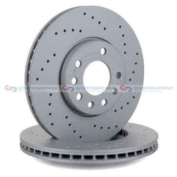 Bromsskiva, Framaxel — Framaxel från Autofrance