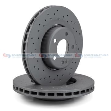 Bromsskiva, Framaxel — Framaxel från Autofrance