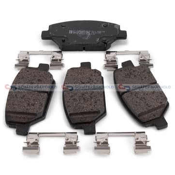 Bromsbeläggssats, Framaxel — Framaxel från Autofrance