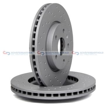 Bromsskiva, Framaxel — Framaxel från Autofrance