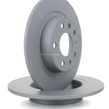 Bromsskiva, Bakaxel — Bakaxel från Autofrance