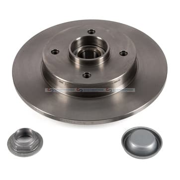 Bromsskiva, Bakaxel — Bakaxel från Autofrance