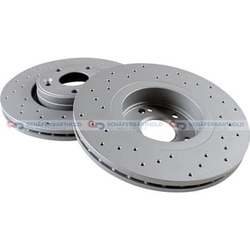 Bromsskiva, Framaxel — Framaxel från Autofrance