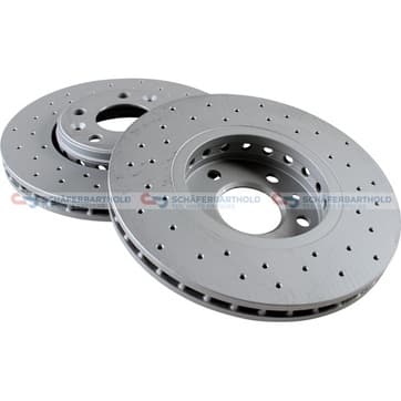 Bromsskiva, Framaxel — Framaxel från Autofrance