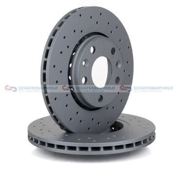 Bromsskiva, Framaxel — Framaxel från Autofrance