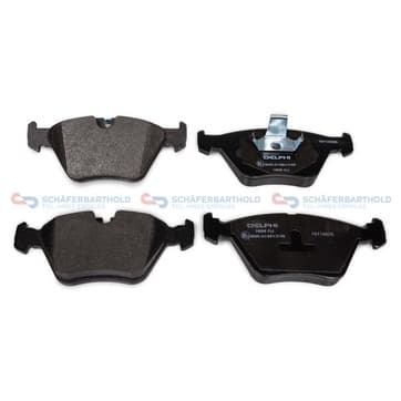 Bromsbeläggssats, Framaxel — Framaxel från Autofrance