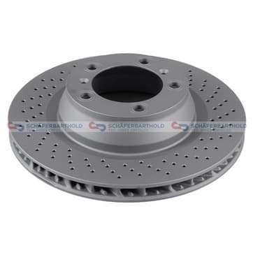 Bromsskiva, Bakaxel höger — Bakaxel höger från Autofrance