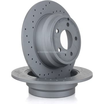 Bromsskiva, Bakaxel — Bakaxel från Autofrance