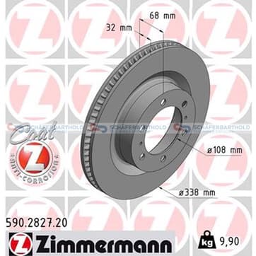 Bromsskiva, Framaxel — Framaxel från Autofrance