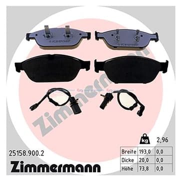 Bromsbeläggssats, Framaxel — Framaxel från Autofrance