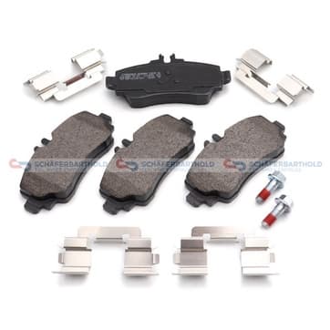 Bromsbeläggssats, Framaxel — Framaxel från Autofrance