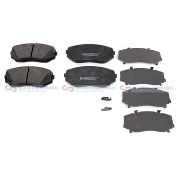 Bromsbeläggssats, Framaxel — Framaxel från Autofrance