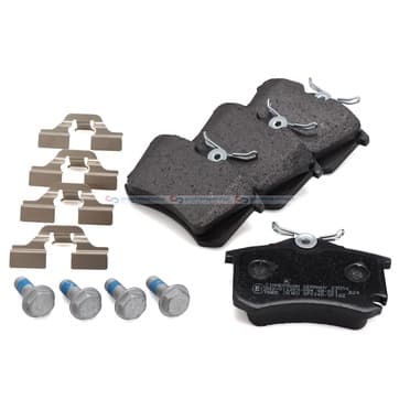 Bromsbeläggssats, Bakaxel — Bakaxel från Autofrance