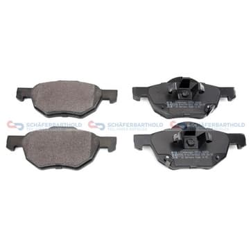 Bromsbeläggssats, Framaxel — Framaxel från Autofrance