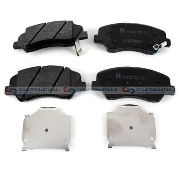 Bromsbeläggssats, Framaxel — Framaxel från Autofrance