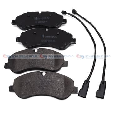 Bromsbeläggssats, Framaxel — Framaxel från Autofrance