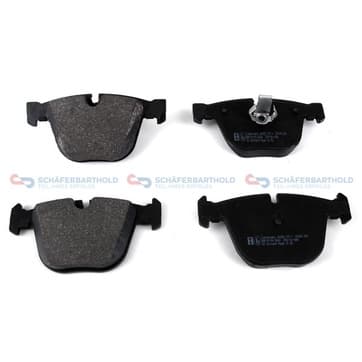 Bromsbeläggssats, Bakaxel — Bakaxel från Autofrance