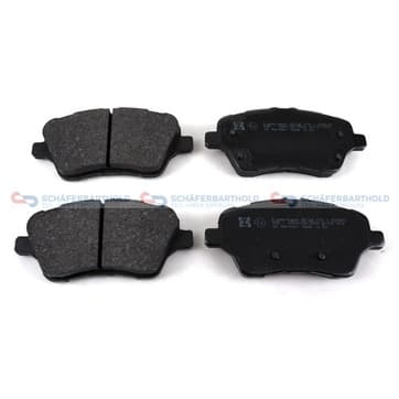 Bromsbeläggssats, Framaxel — Framaxel från Autofrance