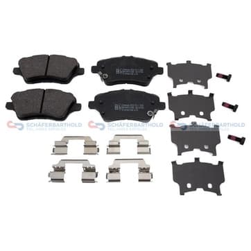 Bromsbeläggssats, Framaxel — Framaxel från Autofrance