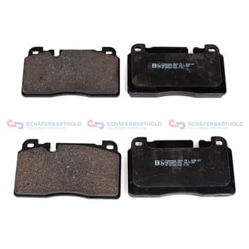 Bromsbeläggssats, Framaxel — Framaxel från Autofrance