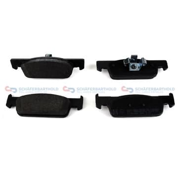 Bromsbeläggssats, Framaxel — Framaxel från Autofrance