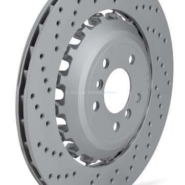 Bromsskiva, Bakaxel vänster — Bakaxel vänster från Autofrance