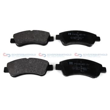 Bromsbeläggssats, Framaxel — Framaxel från Autofrance