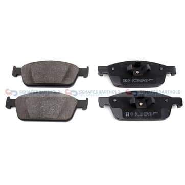 Bromsbeläggssats, Framaxel — Framaxel från Autofrance