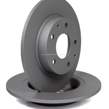 Bromsskiva, Bakaxel — Bakaxel från Autofrance