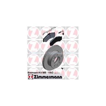 Bromssats, skivbroms, Bakaxel, inre — Bakaxel, inre från Autofrance