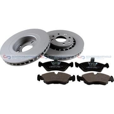 Bromssats, skivbroms, Framaxel, ytter — Framaxel, ytter från Autofrance