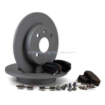 Bromssats, skivbroms, Bakaxel — Bakaxel från Autofrance