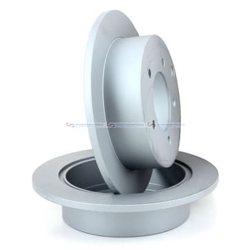 Bromsskiva, Bakaxel — Bakaxel från Autofrance