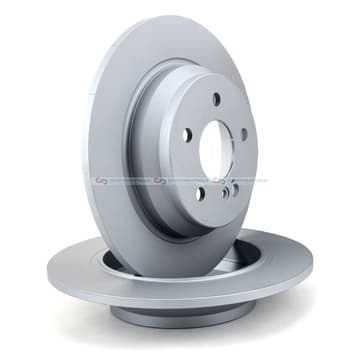 Bromsskiva, Bakaxel — Bakaxel från Autofrance